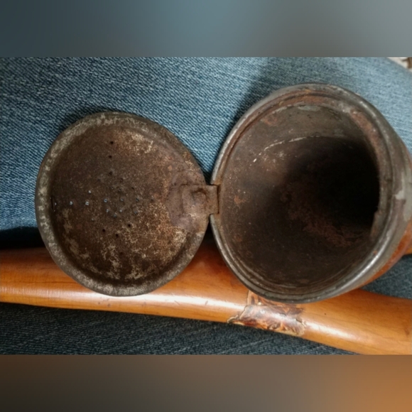 Rare German Tobacco Smoking Pipe Wood Antique- Over 100 Yrs. Old - Picture 9 of 12